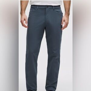 Lululemon Pants Mens 38 ABC Classic Warpstreme M5ADES Dark Gray Performance
